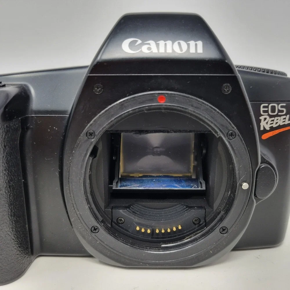 Canon EOS Rebel 35mm SLR Film Camera Body Black Made in Japan